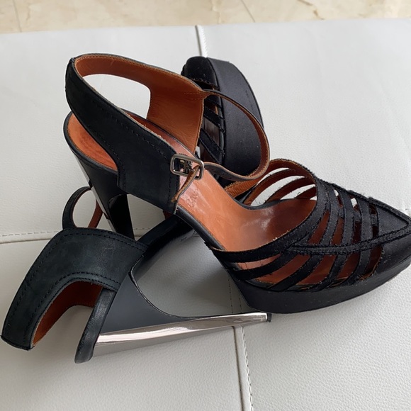 Lanvin fabulous platforms, silver heels, size 37 - Picture 5 of 8